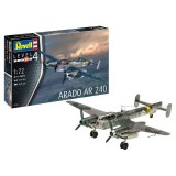 Revell Revell Model Set Arado AR-240 1:72 makett készlet kiegészítőkkel (63798)