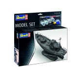 Revell Revell Model Set KFK (Kriegsfischkutter) 1:144 maket készlet kiegészítőkkel (65242)