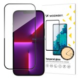 Rexdigital Apple iPhone 15 Pro 5D FEKETE TELJES KÉPERNYŐS FULL SCREEN HAJLÍTOTT tempered glass kijelzőfólia kijelzővédő védőfólia karcálló kijelzős