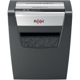 Rexel Momentum X312, 23 liter, Konfetti vágás, P-3, 12 lap, Fekete, Iratmegsemmisítő