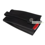 RFID kulcstartó tok, bőr.