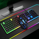 RGB Vezetékes Gamer Billentyűzet és egér