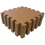 Rialto Baby Puzzle habszivacs játszószőnyeg 90x90 cm - Brown