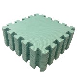 Rialto Baby Puzzle habszivacs játszószőnyeg 90x90 cm - Light Green