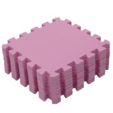 Rialto Baby Puzzle habszivacs játszószőnyeg 90x90 cm - Pink