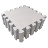 Rialto Baby Puzzle habszivacs játszószőnyeg 90x90 cm - Silver