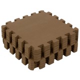 Rialto Baby Puzzle habszivacs játszószőnyeg Cocoa Cream 90x90 cm