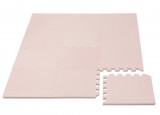 Rialto Baby Puzzle habszivacs játszószőnyeg szegéllyel Light Pink 92x122 cm