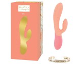 Rianne Essential Xena - akkus, melegítő vibrátor (barack-korall)