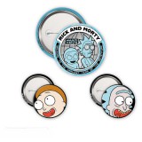 Rick And Morty- kitűző szett