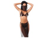 Rimba Amorable - hastáncos jelmez - (fekete) - S-L