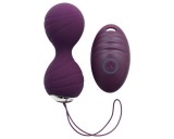 Rimba Cannes - akkus, rádiós vibrációs tojás (lila)