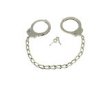 Rimba - hosszú láncos, acél bokabilincs (ezüst) - 2 db