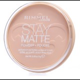 RIMMEL LONDON Stay Matte 14 g - szín: 004 Sandstorm (3607345064536)