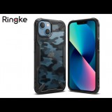 Ringke Fusion X Apple iPhone 13 mini ütésálló tok fekete-terepmintás (FN0248) (FN0248) - Telefontok