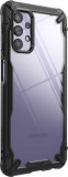 Ringke Fusion X Samsung Galaxy A32 5G Ütésálló Hátlap - Fekete/átlátszó