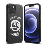 Ringke Onyx Design Tartós TPU tok iPhone 13 mini fekete (Graffiti) (OD541E233)