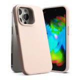 Ringke Silicone - iPhone 14 Pro szilikon tok - világspink