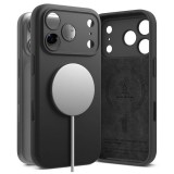 RINGKE SILICONE MAGNETIC MAGSAFE iPhone 17 Pro készülékhez tok fekete
