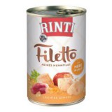 Rinti Filetto - csirke hús és szív zselében, 420g