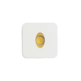 RIO SQ O süllyesztett lámpa fehér 230V LED 3W 22° 3000K