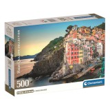 Riomaggiore partvidéke HQC 500db-os compact puzzle - Clementoni