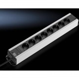 RITTAL 220V hálózati elosztó 19" Rack 8 aljzattal (7000630)