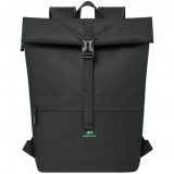 Riva Case RivaCase 5567 Gremio Eco Rolltop 15L backpack 15,6" Black (5567 BLACK)