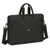 Rivacase 5517 BLACK laptop táska 43,9 cm (17.3") Borító Fekete