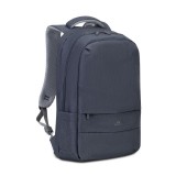 RivaCase 7567 Anti-theft Laptop Backpack 17,3" Dark Grey (4260403579848) - Notebook Hátizsák