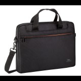RivaCase 8033 Regent Laptop bag 15,6" Black (6903834080337) - Notebook Táska