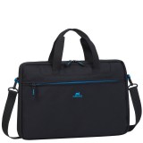 RivaCase 8037 Regent Laptop bag 15,6" Black (4260403572962) - Notebook Táska