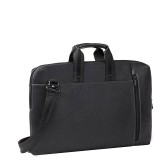 RivaCase 8931 Orly (PU) slim Laptop bag 15,6" Black (6906201089315) - Notebook Táska