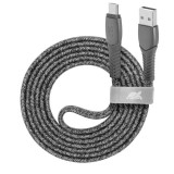 RivaCase Egmont PS6100 GR12 Micro-USB - USB kábel 1.2m szürke (4260403575925) (4260403575925) - Adatkábel