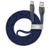 RivaCase Egmont PS6102 BL12 USB Type-C - USB kábel 1.2m kék (4260403575963) (4260403575963) - Adatkábel