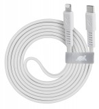 RivaCase PS6007 WT12 Type-C/Lightning cable, 1,2m White 4260709011530