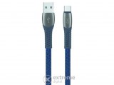 Rivacase PS6102 USB/USB-C kábel, kék, 120cm