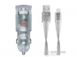 RivaCase RivaPower VA4225 TD2 autós töltő (2xUSB/3,4A) MFi Lightning kábellel