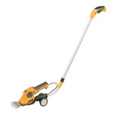 Riwall PRO RASH 1236 LH aksis fű és sövényvágó teleszkópos szárral 3,5V 1,5Ah - beépített aksival - töltővel