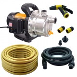 Riwall PRO REJP 1000 INOX SET Kerti szivattyú 1000 W szett