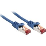 RJ45 Hálózat Csatlakozókábel 1.00 m Kék LINDY (47352)
