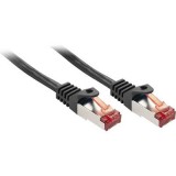 RJ45 Hálózat Csatlakozókábel 5.00 m Fekete LINDY (47376)