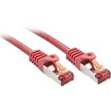 RJ45 Hálózat Csatlakozókábel 5.00 m Piros LINDY (47366)