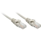 RJ45 Hálózat Csatlakozókábel CAT 5e U/UTP 1.00 m Szürke LINDY (48362)