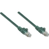 RJ45 Hálózat Csatlakozókábel CAT 6 S/FTP 1.50 m Zöld Fólia árnyékolás, Fonat árnyékolás, Halogénmentes Intellinet (739887)