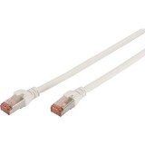 RJ45 Hálózat Csatlakozókábel CAT 6 S/FTP 10.00 m Fehér Lángálló, Fólia árnyékolás, Fonat árnyékolás, Árnyékolt, Halogénmentes, Kerek, sodort érpár Digitus (DK-1644-100/WH)
