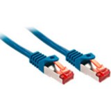 RJ45 Hálózat Csatlakozókábel CAT 6 S/FTP 3.00 m Kék LINDY (47355)
