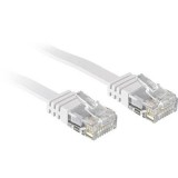 RJ45 Hálózat Csatlakozókábel CAT 6 U/UTP 3.00 m Fehér Védővel LINDY (47503)