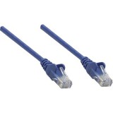 RJ45 Hálózat Csatlakozókábel CAT 6A S/FTP 0.50 m Kék Egyszeres árnyékolás, Tejes árnyékolás, Halogénmentes Intellinet (350723)