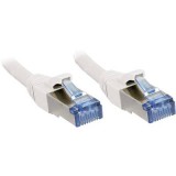 RJ45 Hálózat Csatlakozókábel CAT 6A S/FTP 1.50 m Fehér Védővel LINDY (47193)
